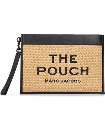 Marc Jacobs Pouch Aus Canvas "the Large" - Natur