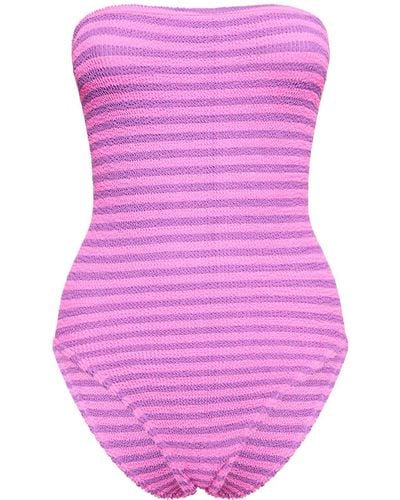 Bondeye Fane One Piece Strapless Swimsuit - Pink