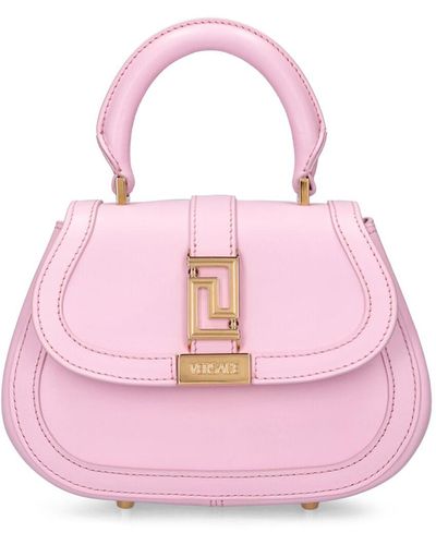 Versace Mini Handtasche Aus Kalbsleder - Pink
