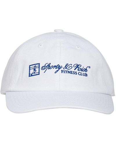 Sporty & Rich Casquette "fitness Club" - Blanc