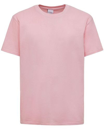 Sundek T-shirt In Jersey Di Cotone Con Logo - Rosa