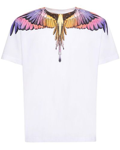 Marcelo Burlon Icon Wings Cotton Jersey T-shirt - White