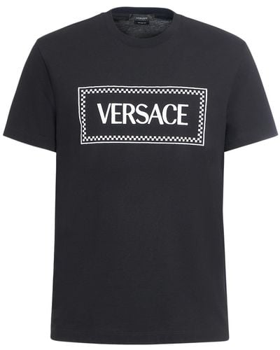 Versace コットンtシャツ - ブラック