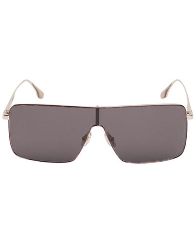 Victoria Beckham V Line Metal Sunglasses - Gray