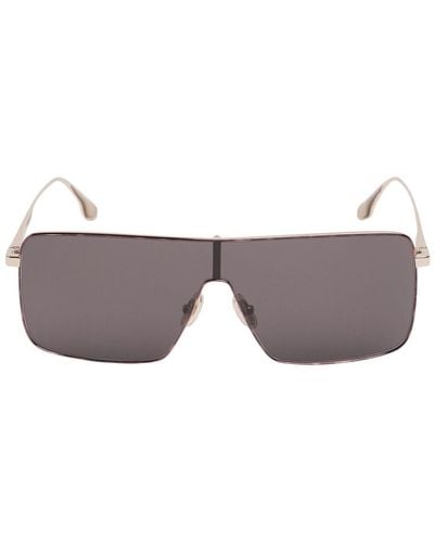 Victoria Beckham V Line Metal Sunglasses - Grey