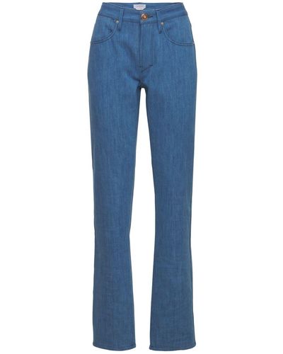 Gabriela Hearst Jeans Rectos De - Azul
