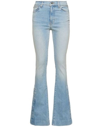 Amiri Ausgestellte Jeans Aus Baumwolldenim - Blau