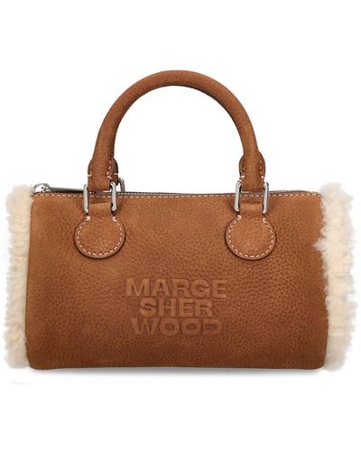 Marge Sherwood Logo-Debossed Leather Tote Bag - ShopStyle