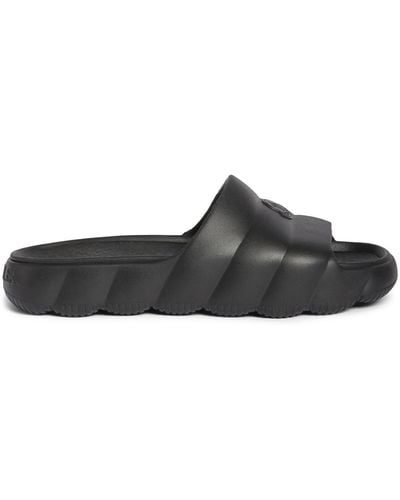 Moncler Lilo rubber slide sandals - Noir