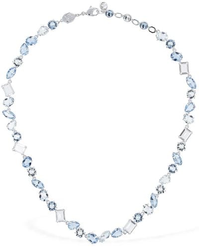 Swarovski Halskette "gema" - Weiß