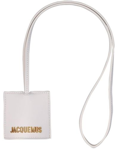 Jacquemus Schlüsselhalter "le Porte Cle Bagage" - Weiß