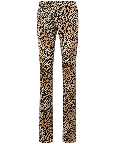 DSquared² Tief Geschnittene Hose Mit Leopardenmuster - Mehrfarbig