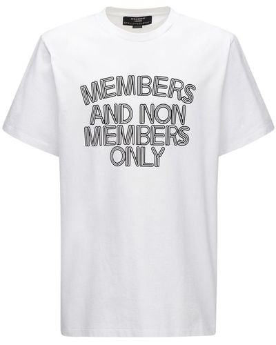Stella McCartney Printed Cotton T-shirt - White