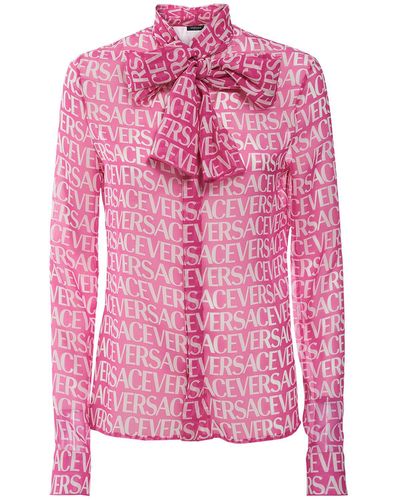 Chemises Versace pour femme | Réductions en ligne jusqu'à 60 % | Lyst