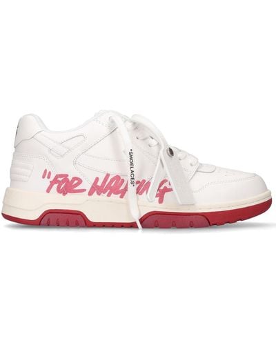 Off-White c/o Virgil Abloh 30mm Hohe Sneakers "out Of Office" - Pink