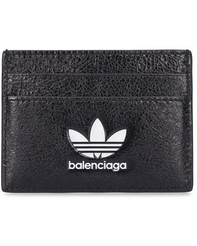 Balenciaga Adidas Card Holder - Black