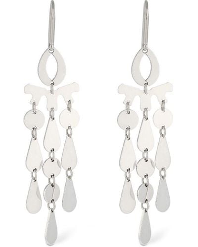 Isabel Marant Malina Drop Earrings - White