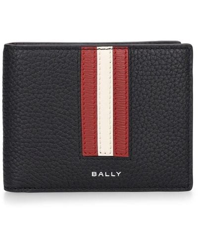 Bally Ribbon 6cc Leather Bifold Wallet - Multicolour