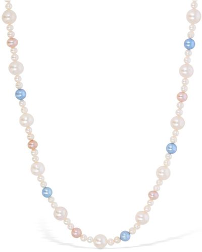 Hatton Labs Perlenkette "xl Pebbles" - Weiß