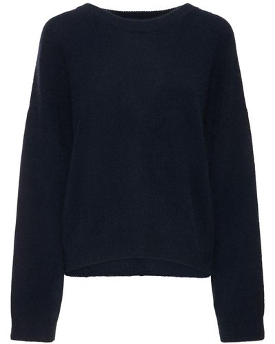Loulou Studio Oversized Sweater Aus Wollmischung "galli" - Blau