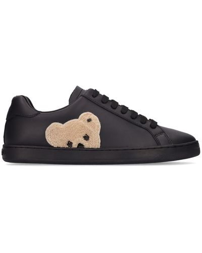 Palm Angels Sneakers En Simili-cuir Et Lycra Teddy 20 Mm - Bleu