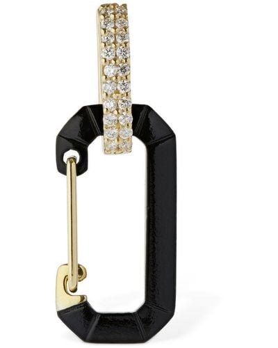 Eera Chiara 18kt Gold & Diamond Mono Earring - Multicolour