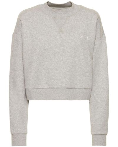 The Upside Dominique Crop Sweatshirt - Grey