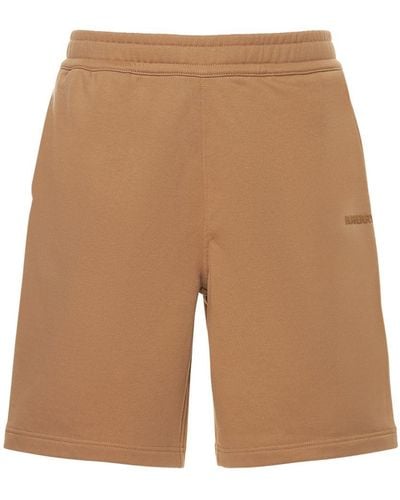 Burberry Shorts Raphael In Jersey Di Cotone Con Logo - Multicolore