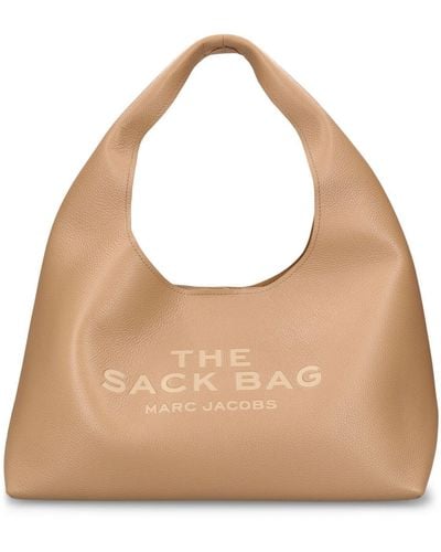 Marc Jacobs The Sack Leather Shoulder Bag - Brown