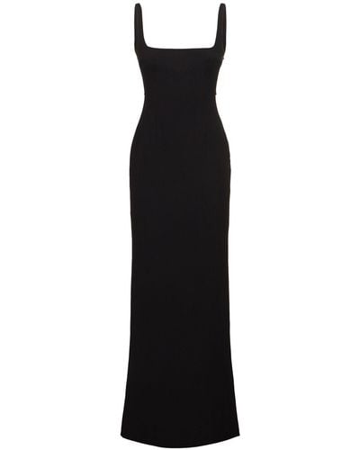 16Arlington Electra Crepe Gown - Black