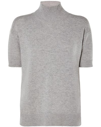 Max Mara Wool-cashmere Sweater - Gray