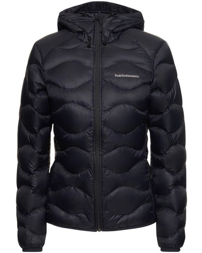 Peak Performance Helium Quilted Tech Down Jacket - Blue