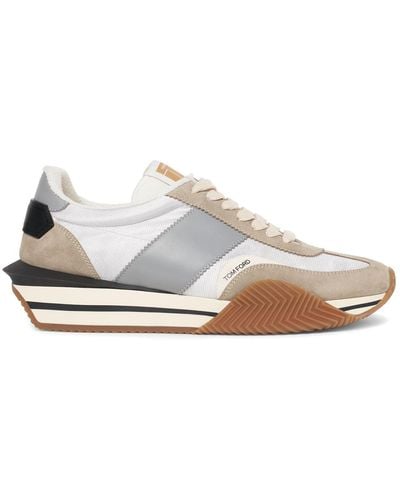 Tom Ford Sneakers basses james - Blanc
