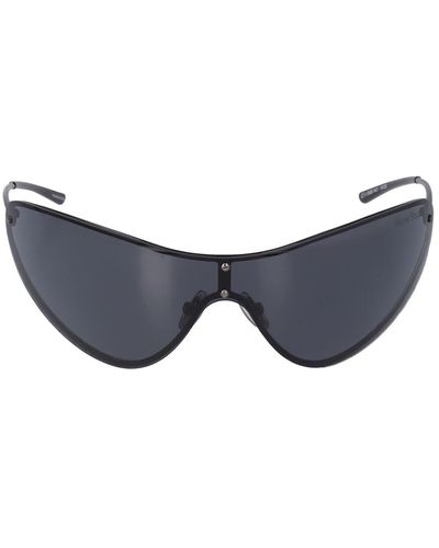 Acne Studios Antus Mask Metal Sunglasses - Blue