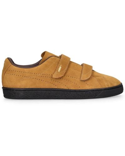 PUMA X Noah Suede Classic Velcro Sneakers - Brown