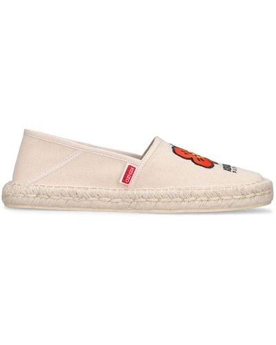 KENZO Espadrilles kenzo in cotone 10mm - Rosa