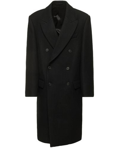 Wardrobe NYC Hb オーバーサイズウールコート - ブラック