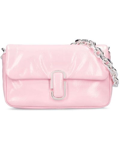 Marc Jacobs The Mini Pillow レザーショルダーバッグ - ピンク