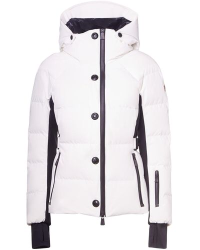 3 MONCLER GRENOBLE Piumino Guyane in nylon trapuntato - Bianco