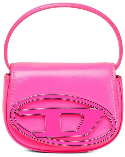 DIESEL Xs 1dr Leather Top Handle Bag - Pink