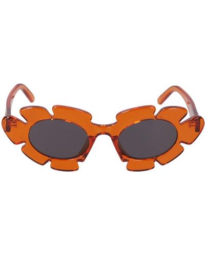 Loewe Paula's Ibiza - Occhiali da sole cat-eye - Arancione