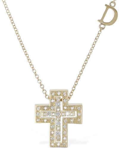 Damiani Small Belle Epoque Diamond Necklace - Mettallic