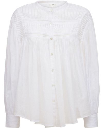 Isabel Marant Plaila ボイルシャツ - ホワイト
