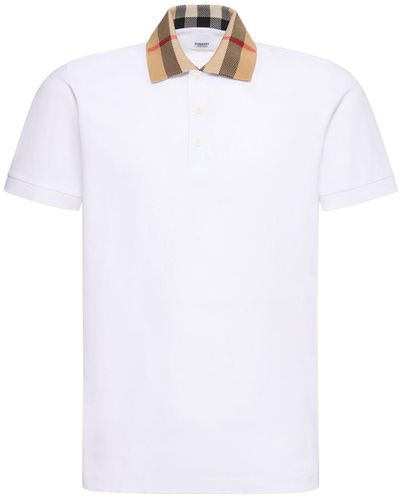 Burberry Camiseta - Blanco