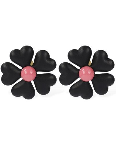 Black Moschino Earrings and ear cuffs for Women | Lyst