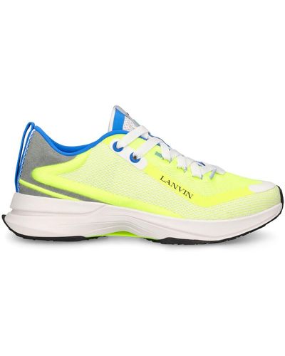 Lanvin Runner Low Top Sneakers - Yellow