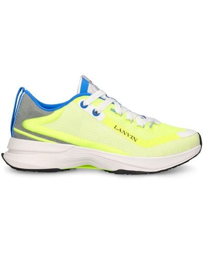 Lanvin Runner Low Top Trainers - Yellow