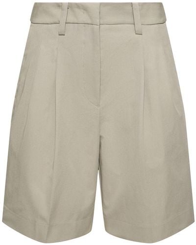 DUNST Bermuda Chino Shorts - Grey