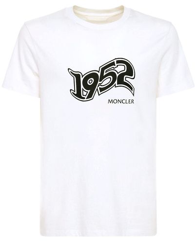 Moncler Genius 1952 コットンジャージーtシャツ - ホワイト