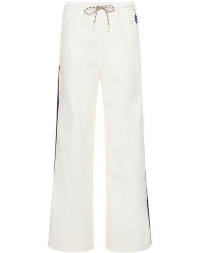 Gucci gg Tech Jersey Flared Trousers - White